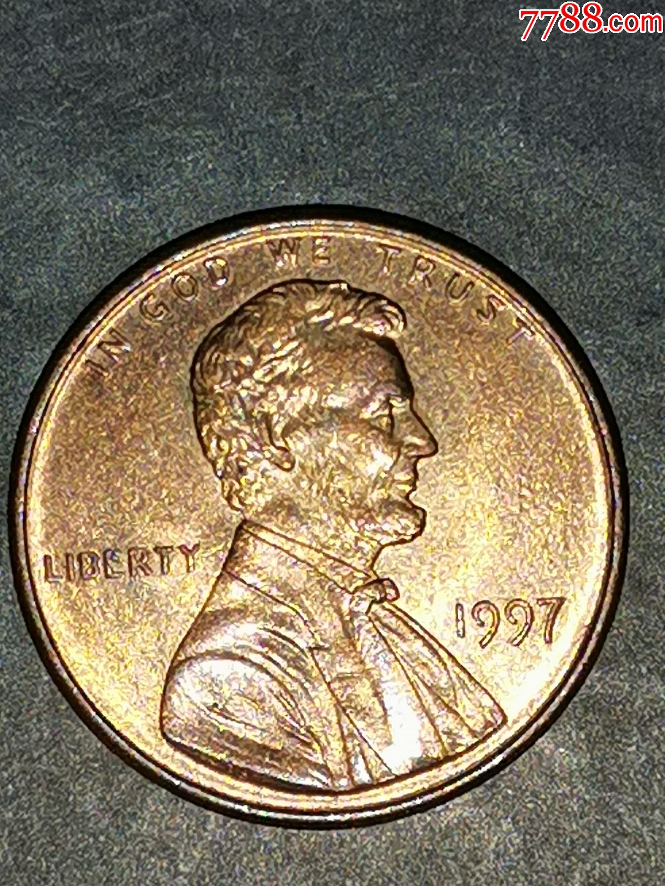 美国1997年1美分