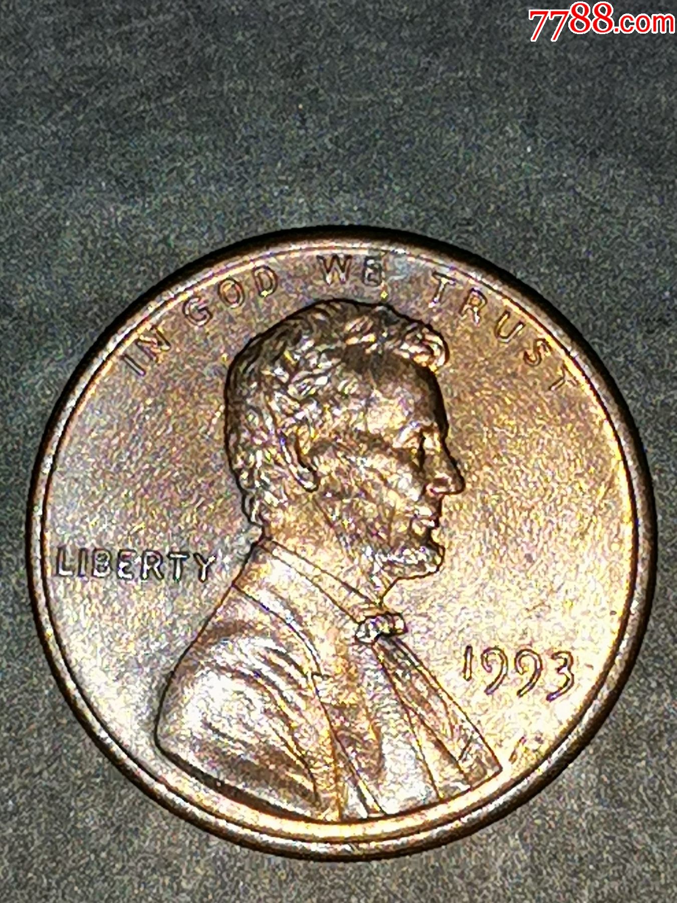 美元硬币一分图片
