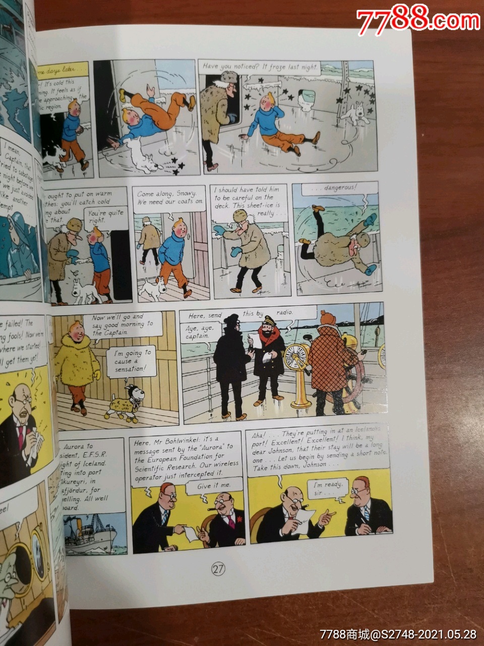 外文版丁丁历险记(15本)-价格:300元-se80473899-连环画/小人书-零售