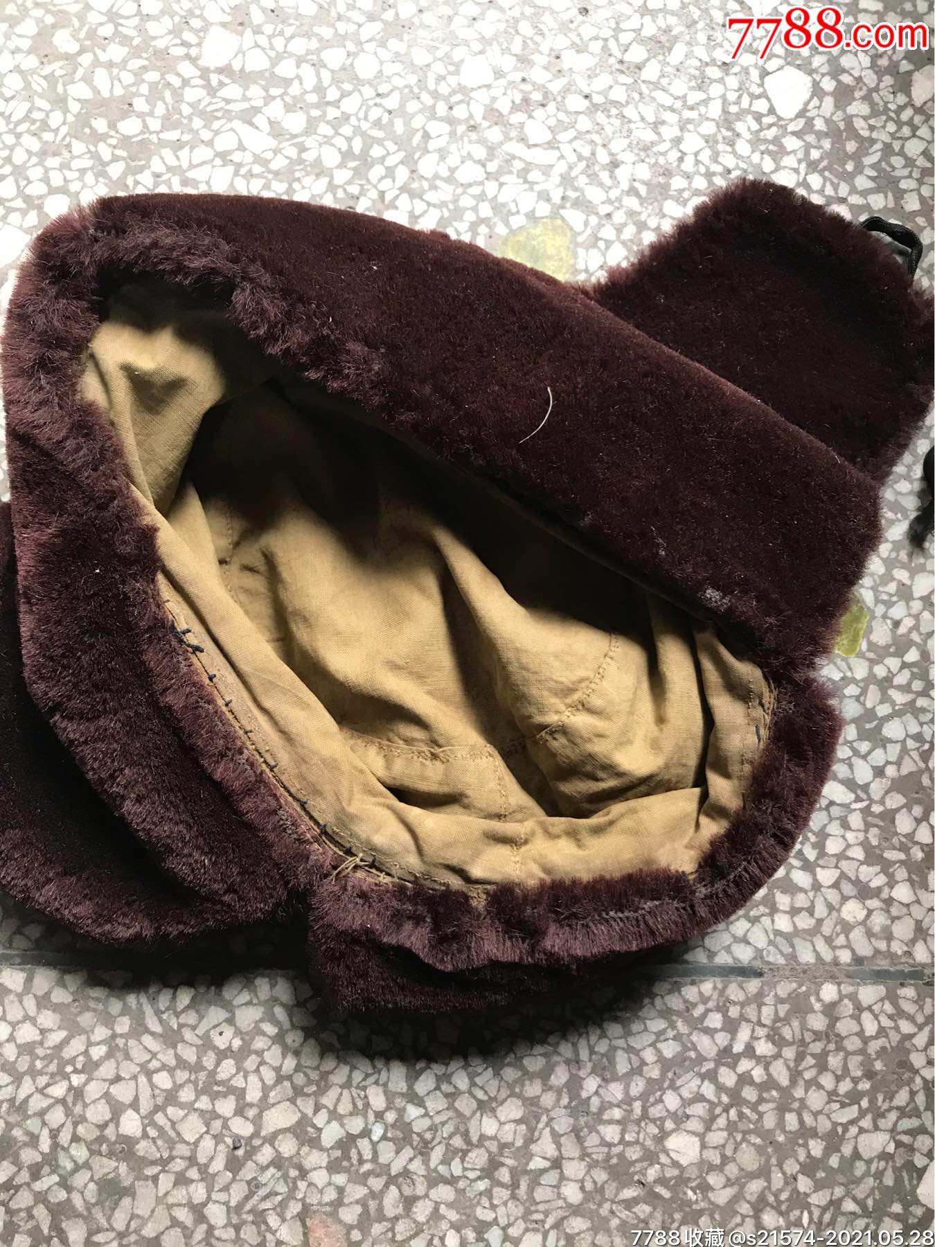 五十年代解放军*队*用棉帽