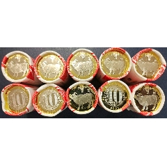 2021牛年贺岁生肖纪念币10原卷(200枚)(se80480740)_7788收藏__收藏热线
