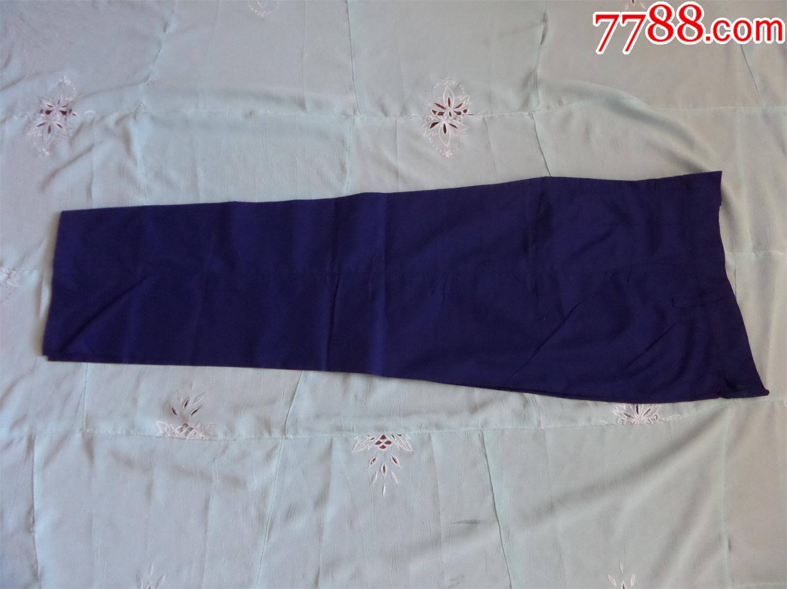 老裤子780年代兰色的确良裤子新的1392