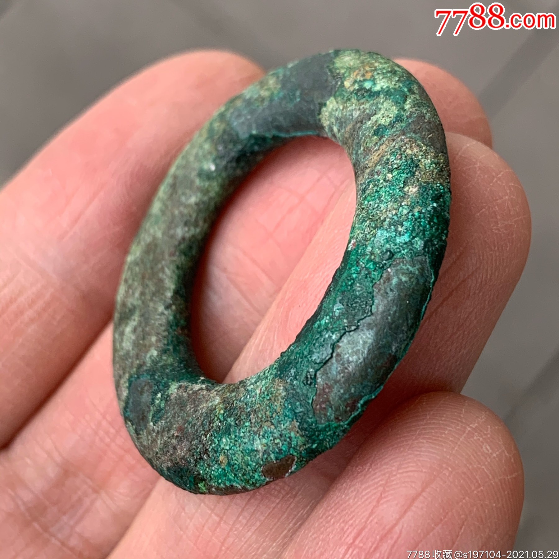 老青铜环汉代青铜环