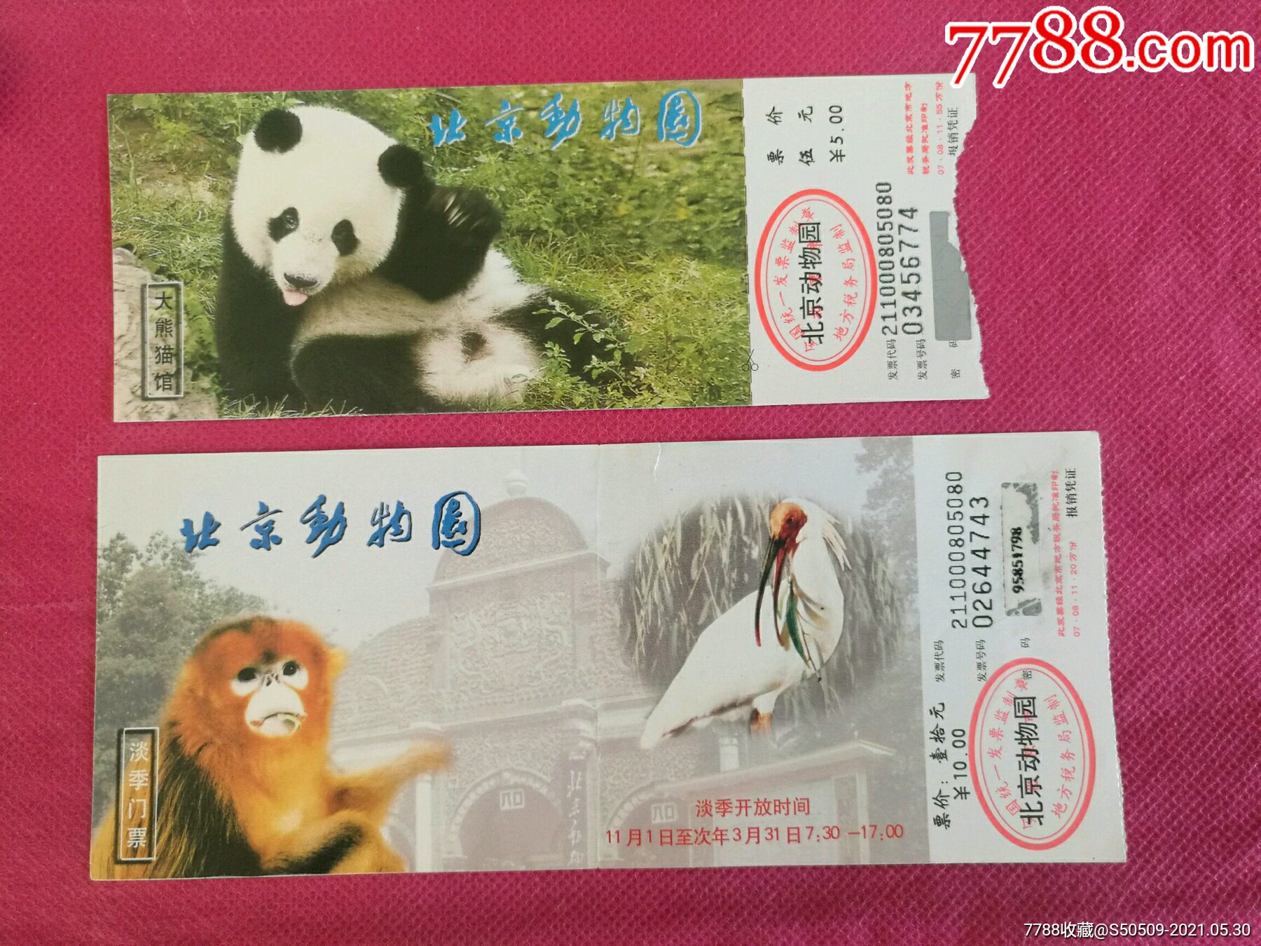 北京动物园门票淡季
