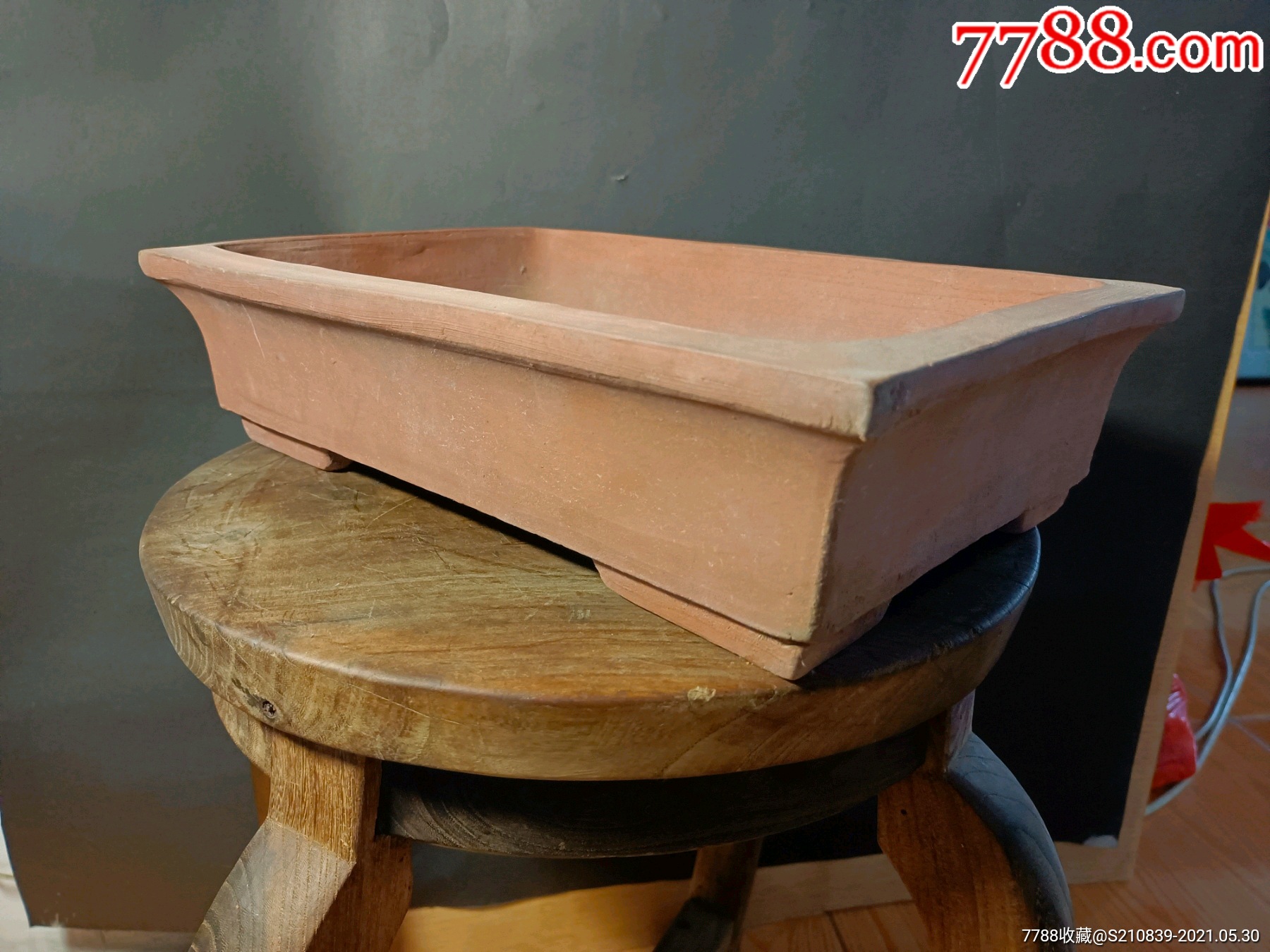 老紫砂手工大盆