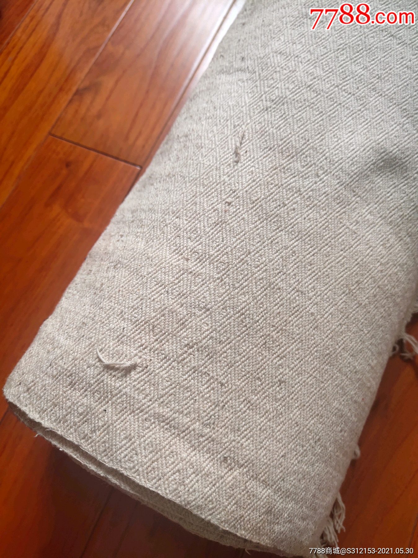 老土布双面斗纹布料