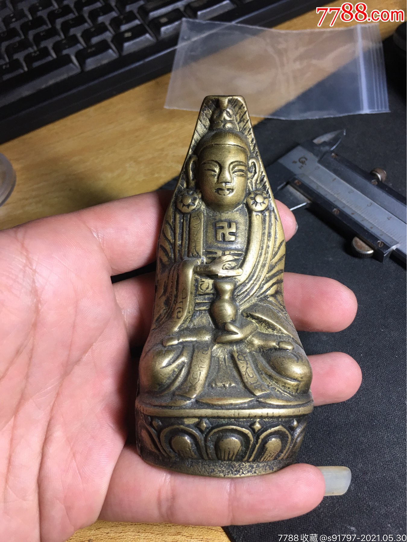 民国时期铜佛像