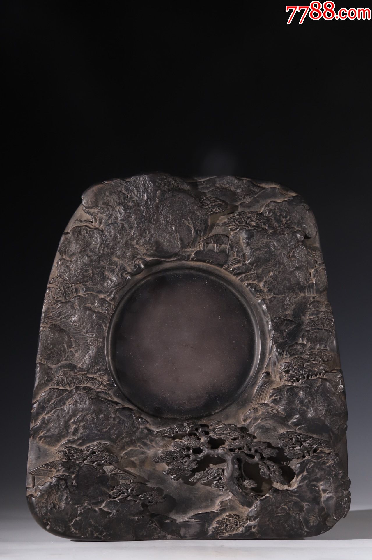 端石山水意境端砚