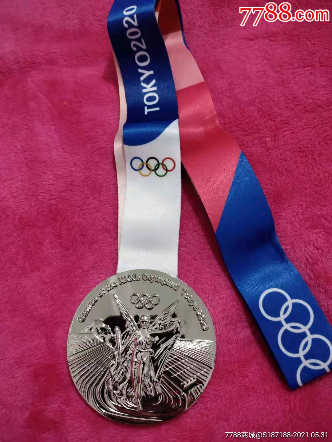 奥运会银牌照片图片