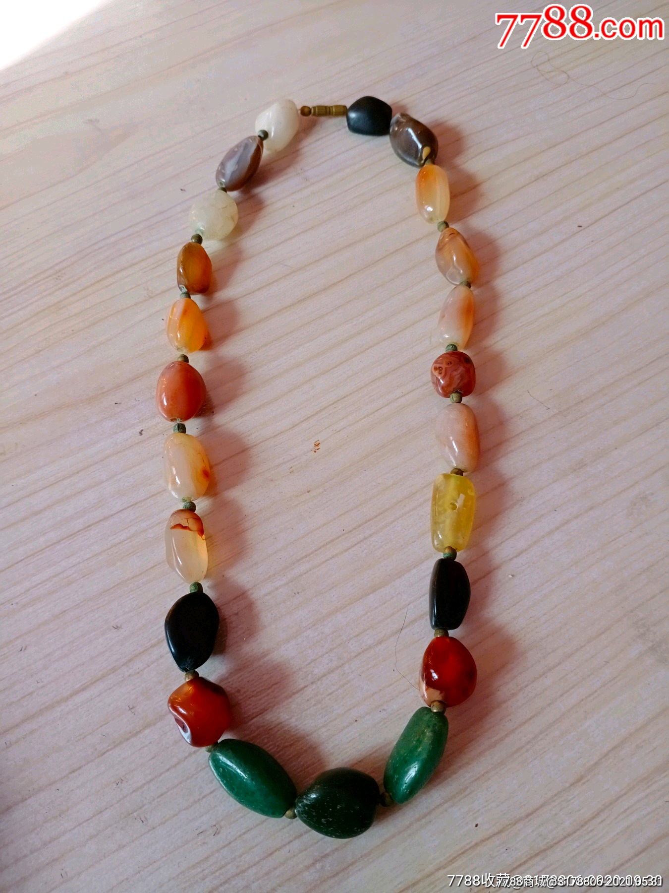 俄罗斯玛瑙项链