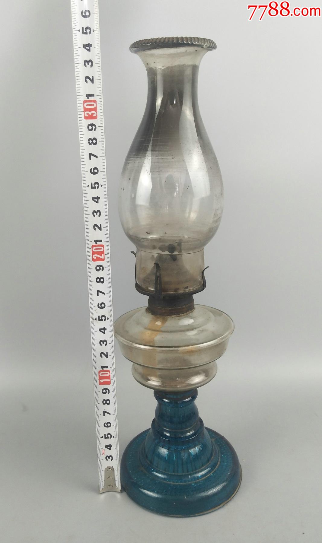 清两色玻璃罩子灯2(蓝色)