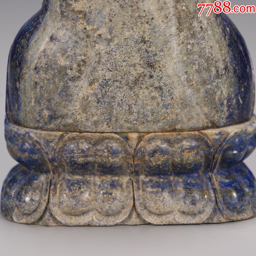 旧藏:青金石佛像摆件_第7张_7788陶瓷