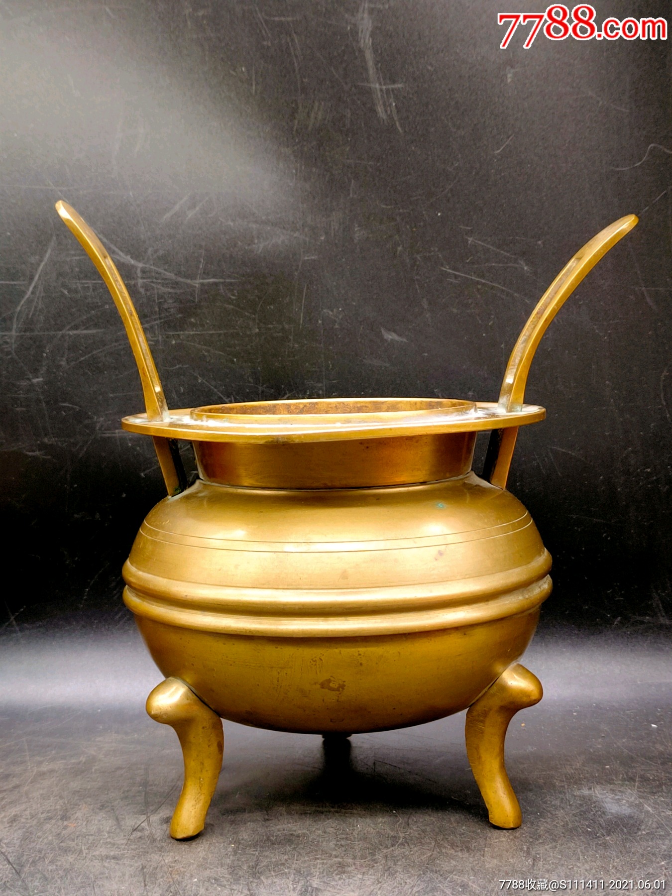 朝鲜李朝时期铜熏炉