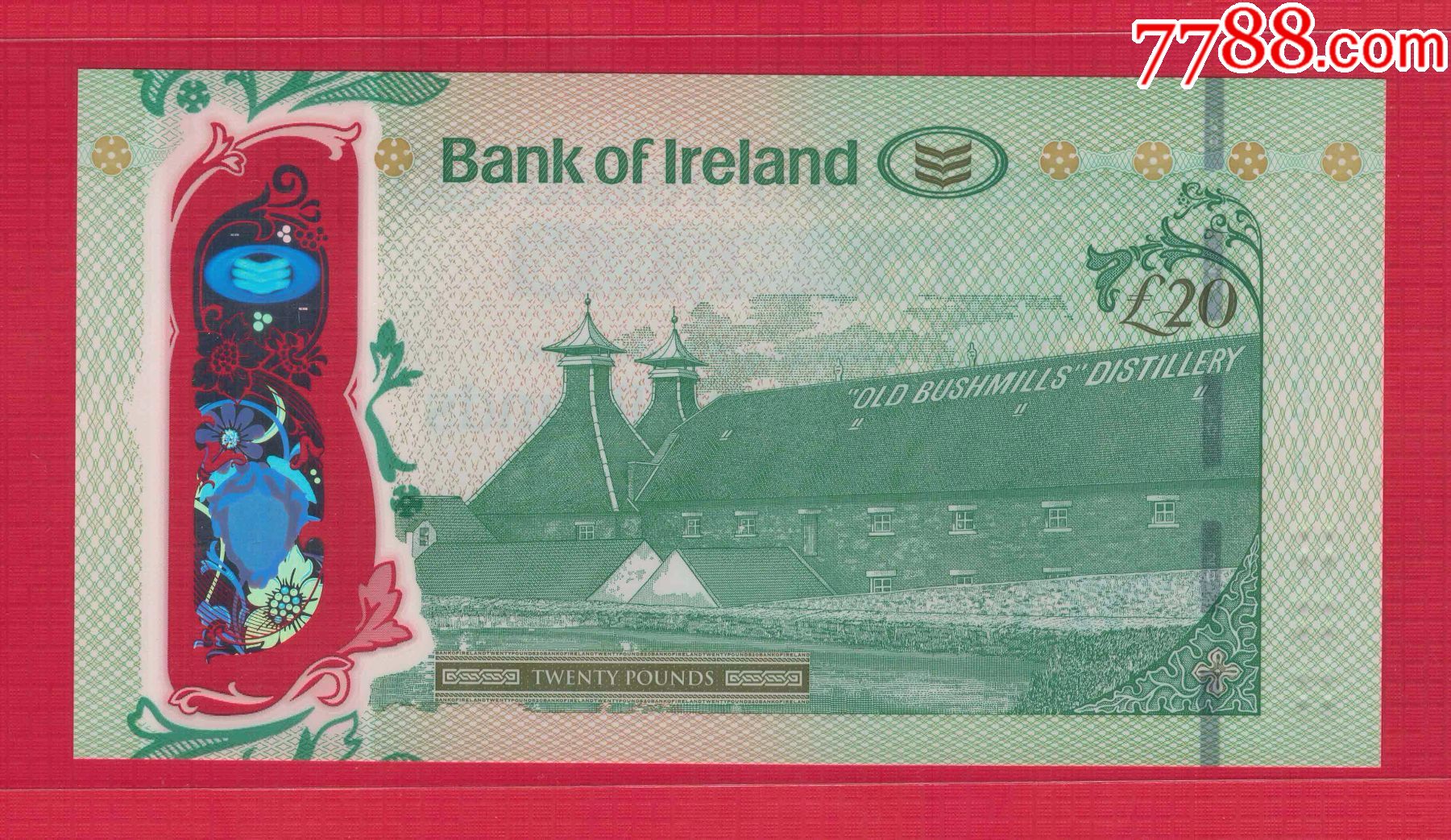 北爱尔兰2017年160;2020年20镑/塑料钞/unc