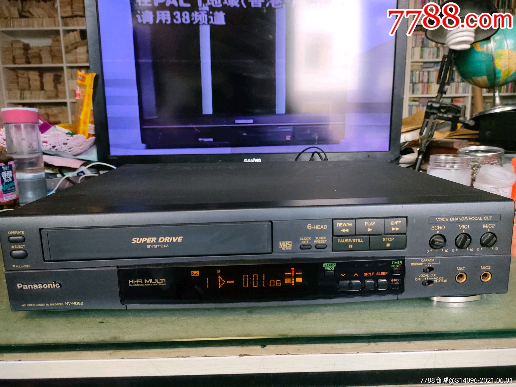 松下hd82双声道录像机,播放正常-录像机/影碟机-7788录像机