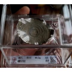 清代贵州银锭银元宝公博评级AU55，北京公博评级编号:1(se80571380)_7788收藏__收藏热线
