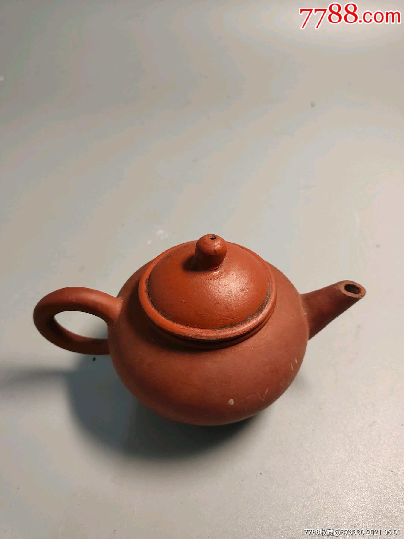 80年代,紫砂小水平壶