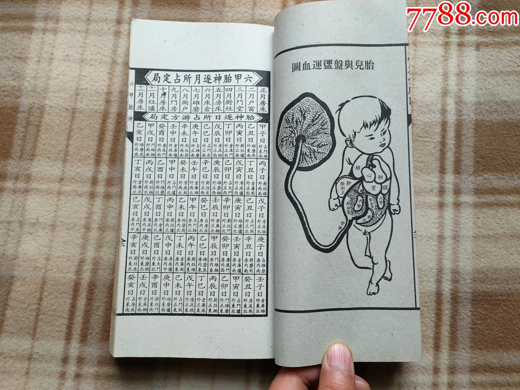 a14018机器印制聚宝楼封皮品相差些