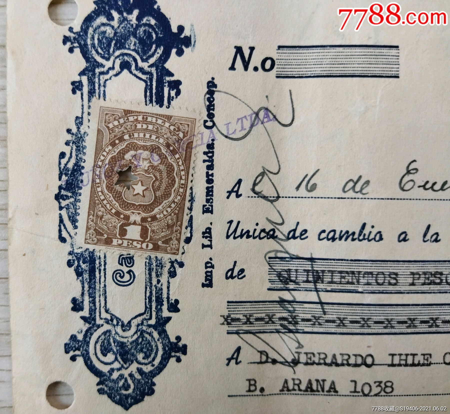 1947年外国旅行支票