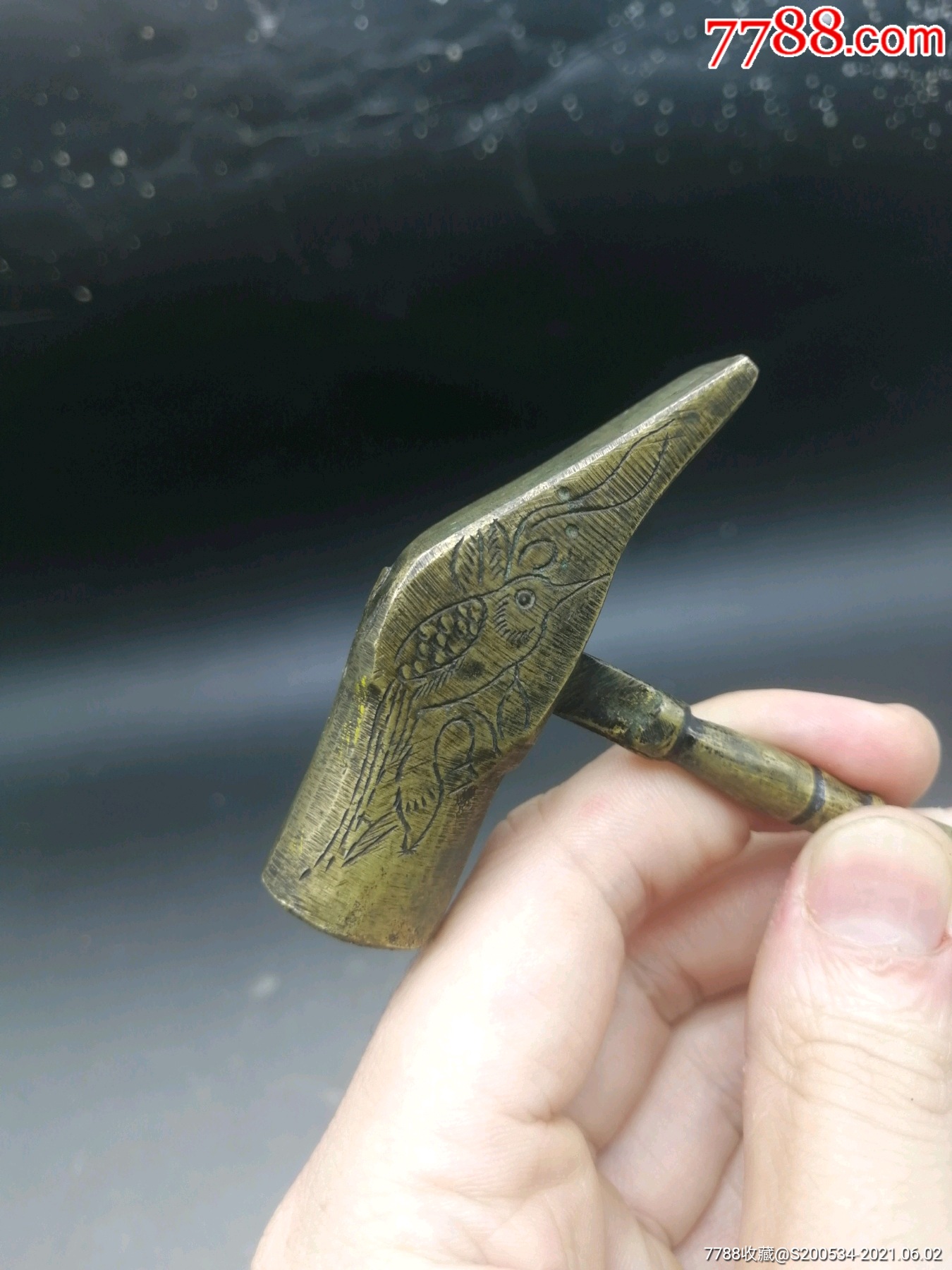 粉丝福利#古玩收藏古董摆件礼品铜器杂件小铜锤民俗晚清民国精美颓邋