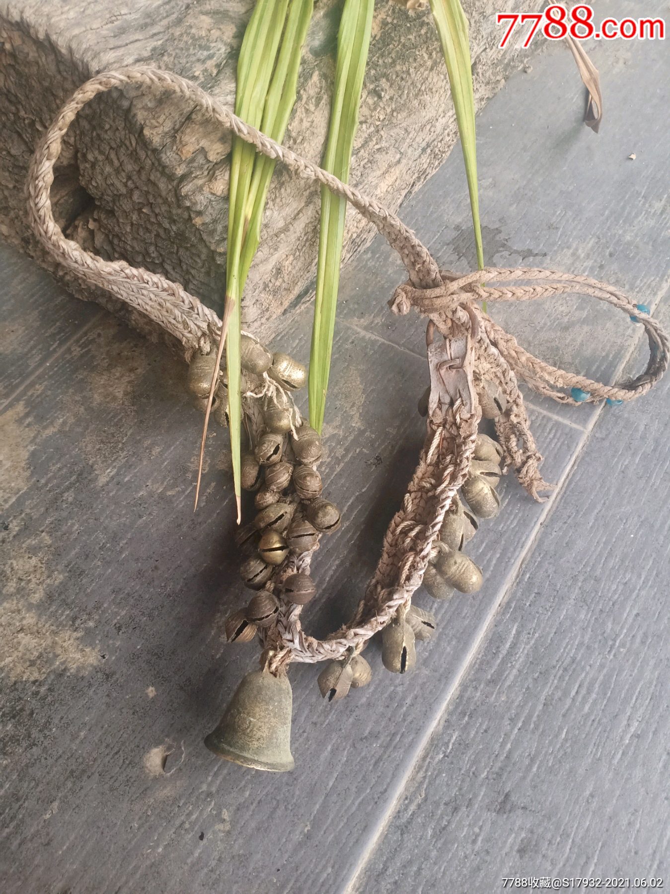 民国云南马帮遗留声音超好马铃铛一串原装44个铃铛