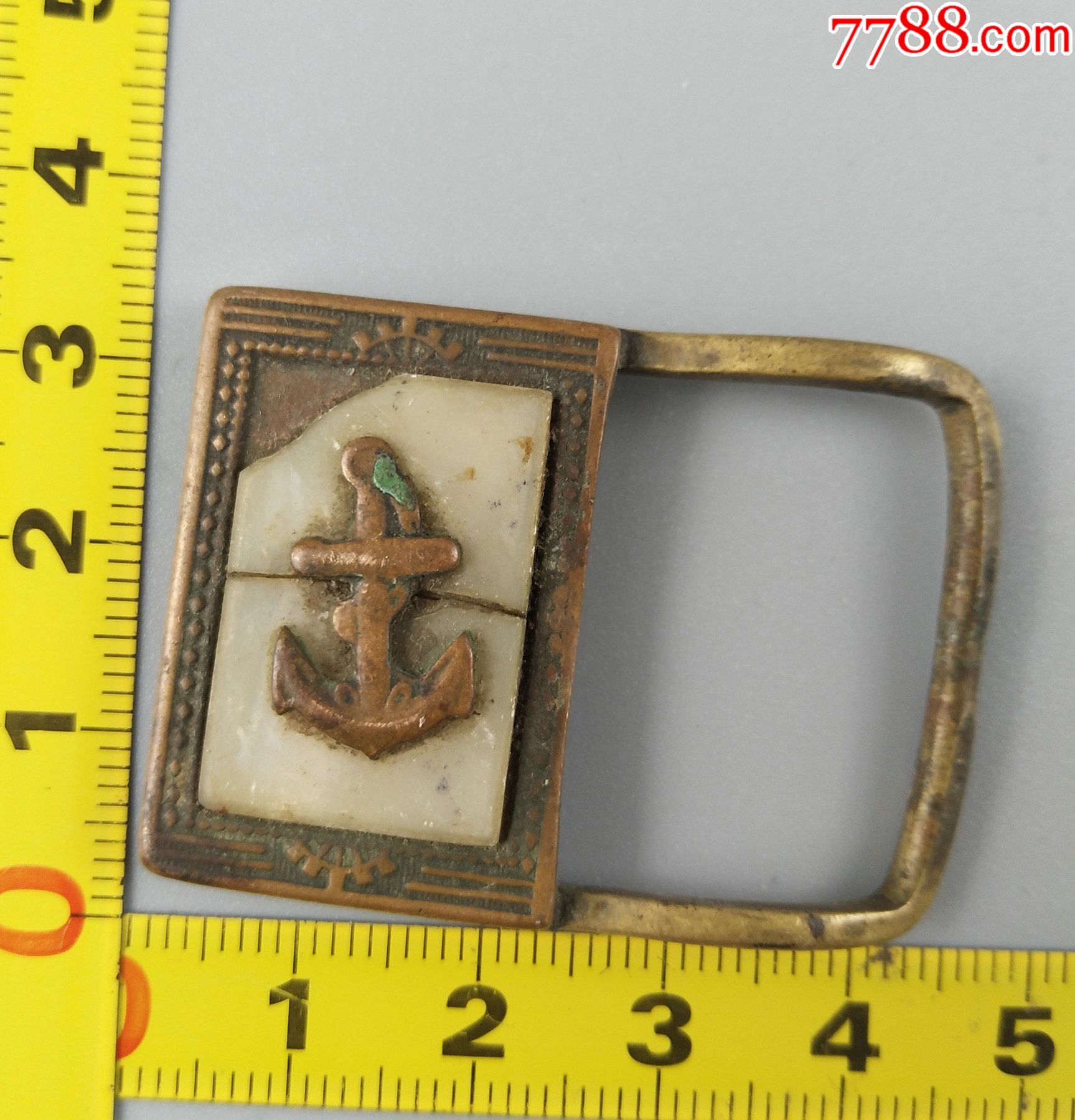 民国海军锚腰带钎子