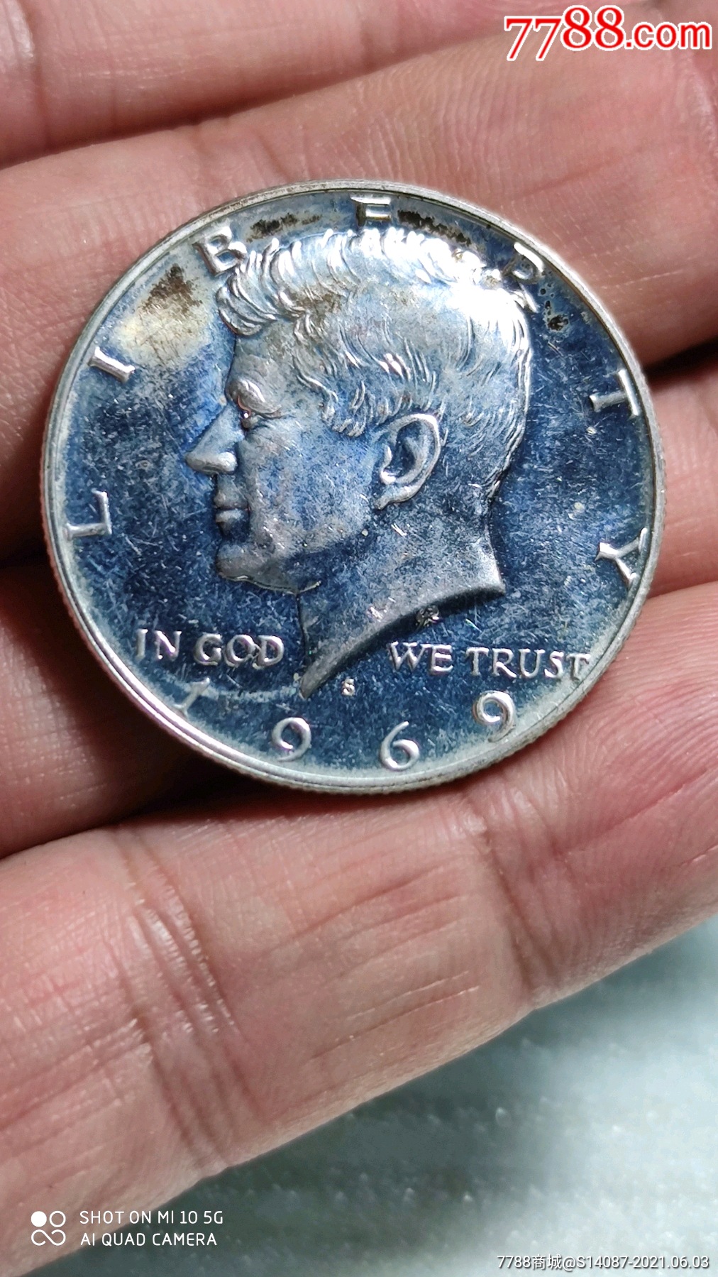 外币～1969年50美分银币