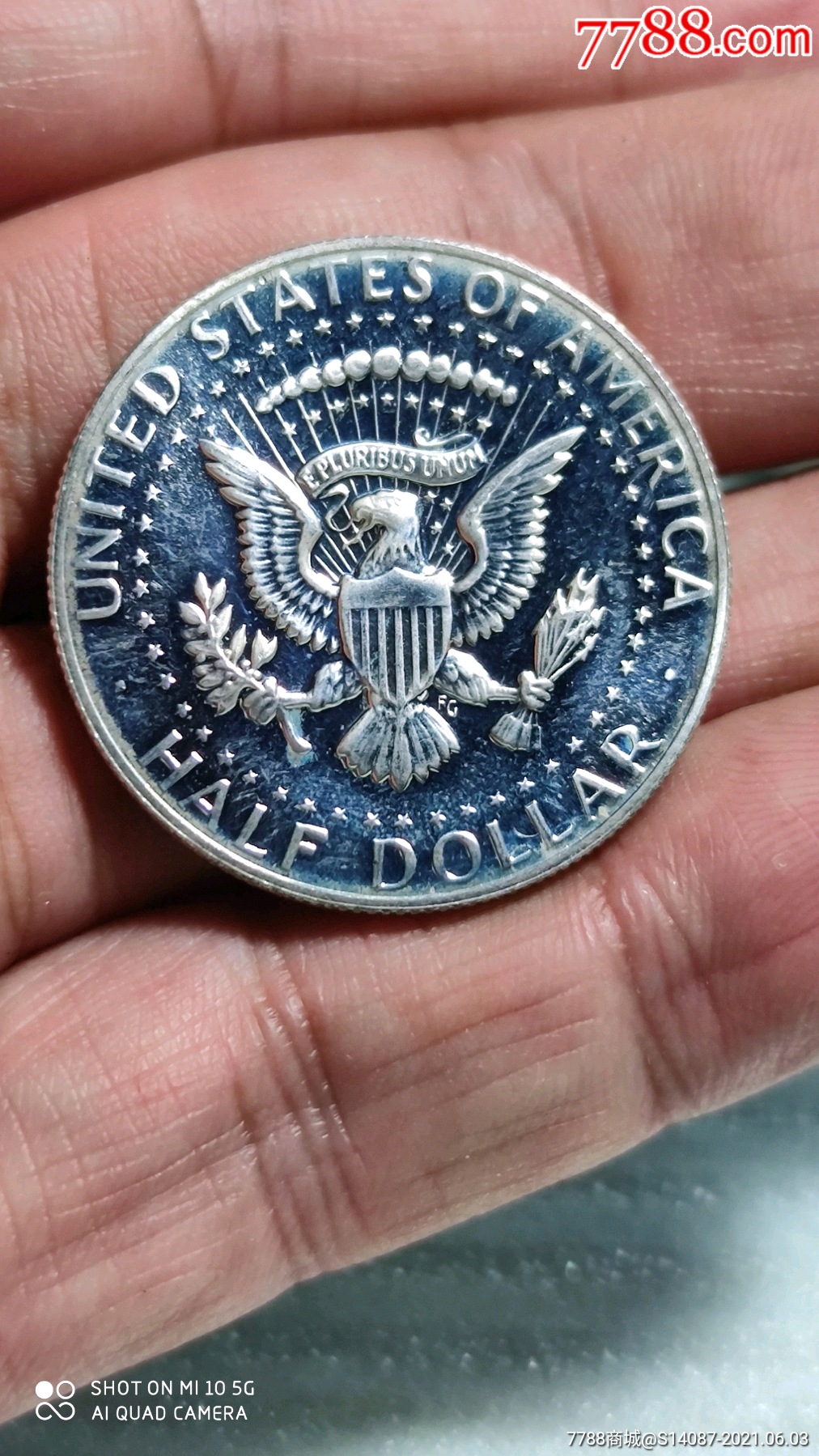 外币～1969年50美分银币