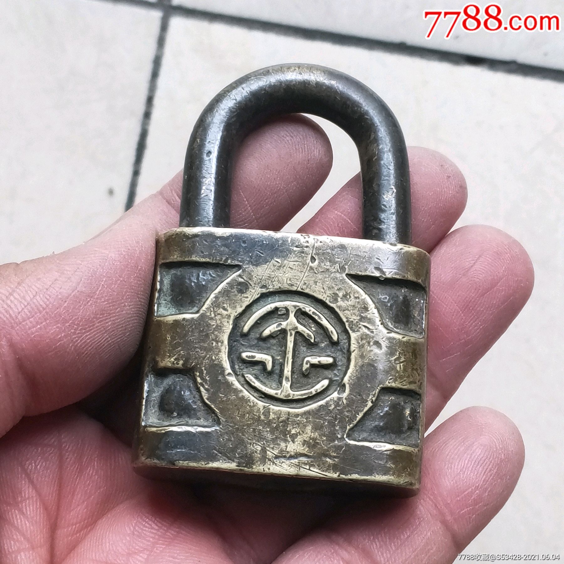 金丰老铜锁-价格:220元-se80618900-铜锁/铜钥匙