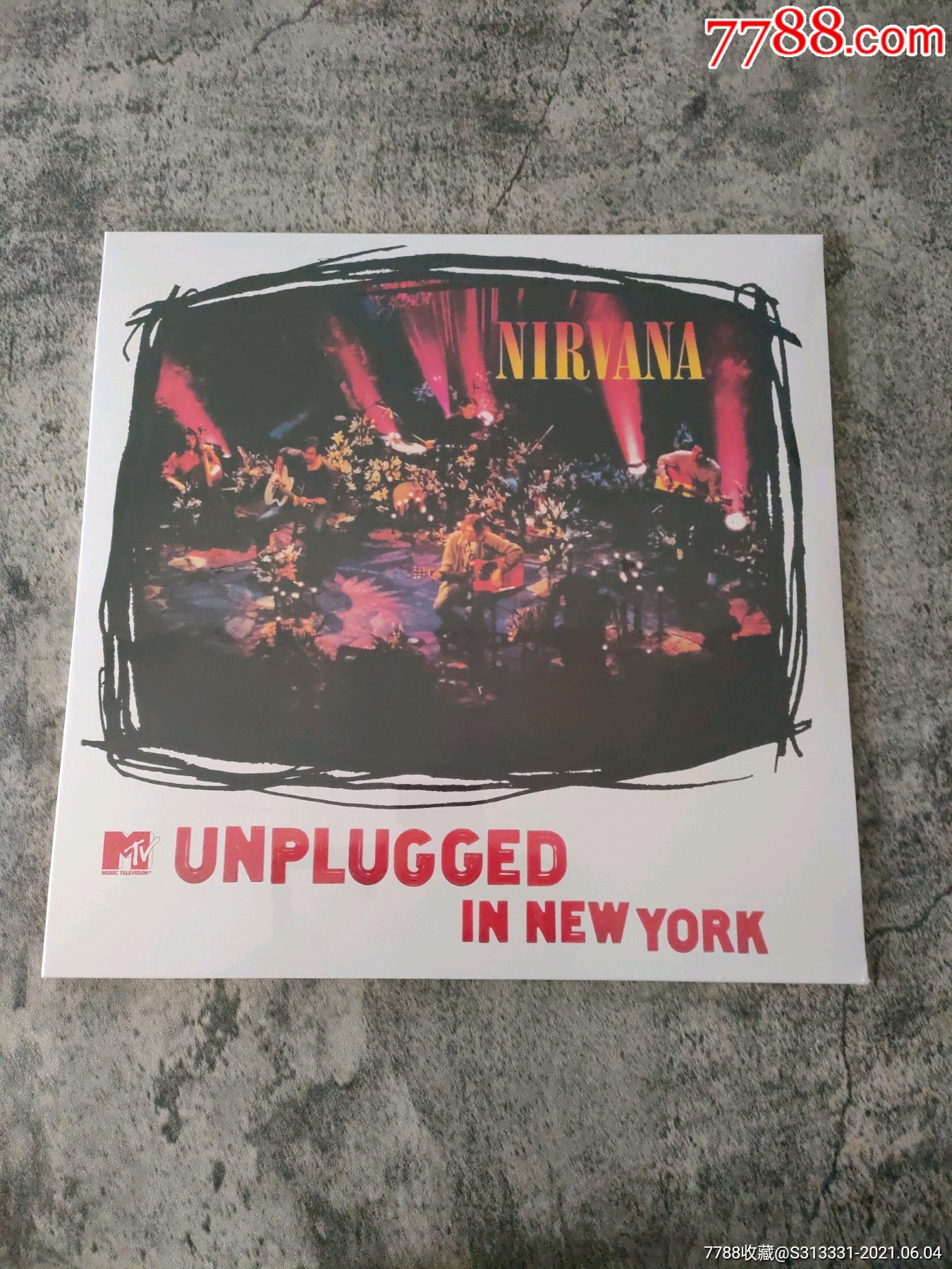 【现货】全新黑胶唱片涅盘乐队nirvanamtvunpluggednew