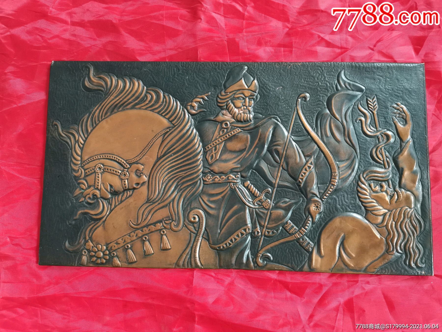 俄罗斯(前苏联铜板画)_铜杂件_收藏价格_交易出手_7788人民币收藏