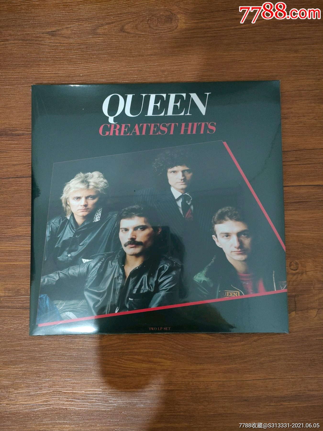 【现货】皇后乐队queengreatesthits精选正版黑胶唱片2l-老唱片/胶片-