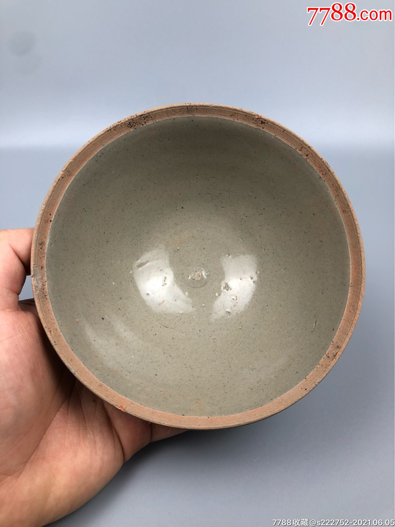 美品宋代影青芒口碗