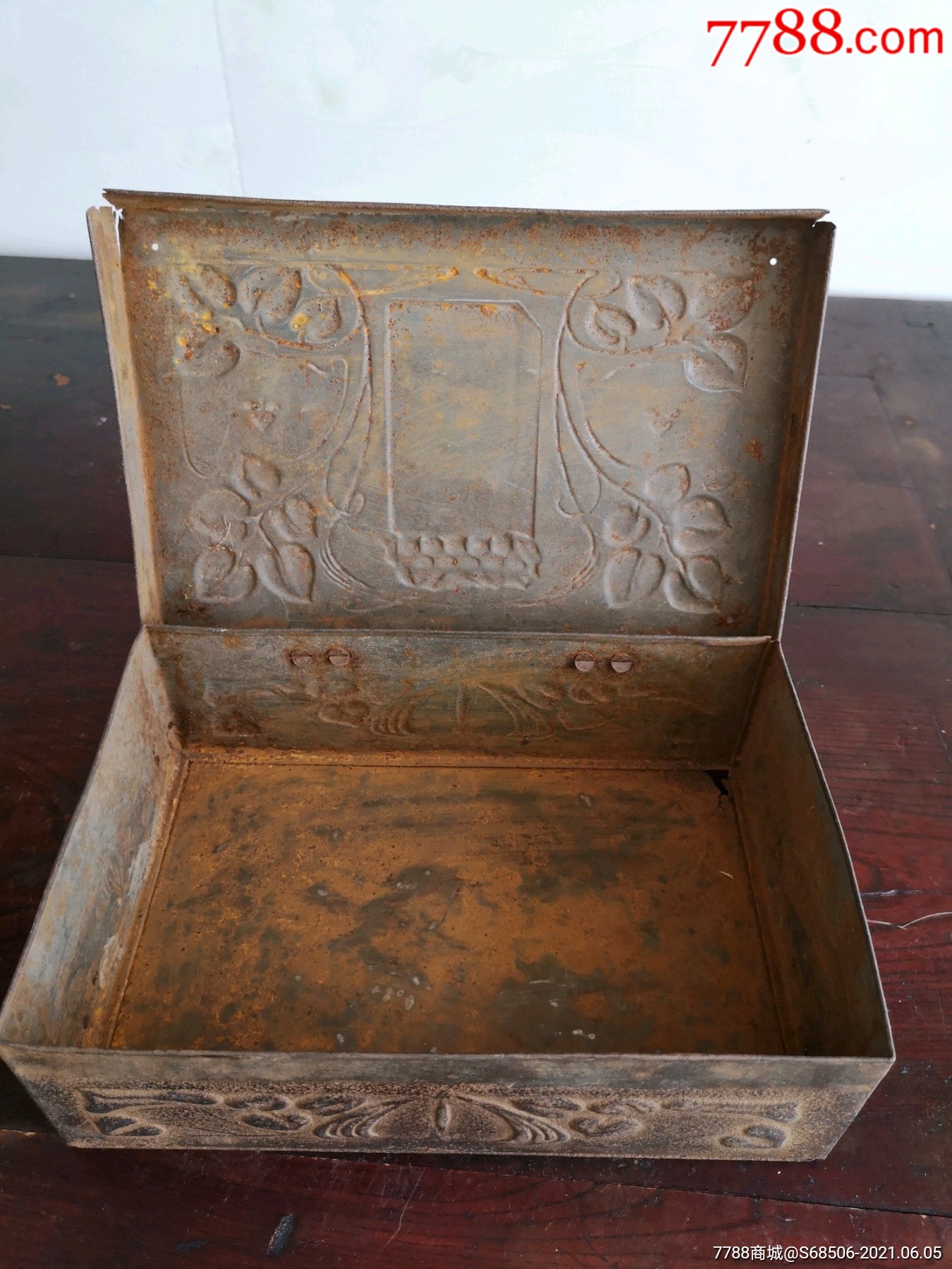 旧铁盒_旧盒子_图片收藏_回收价格_7788老酒收藏