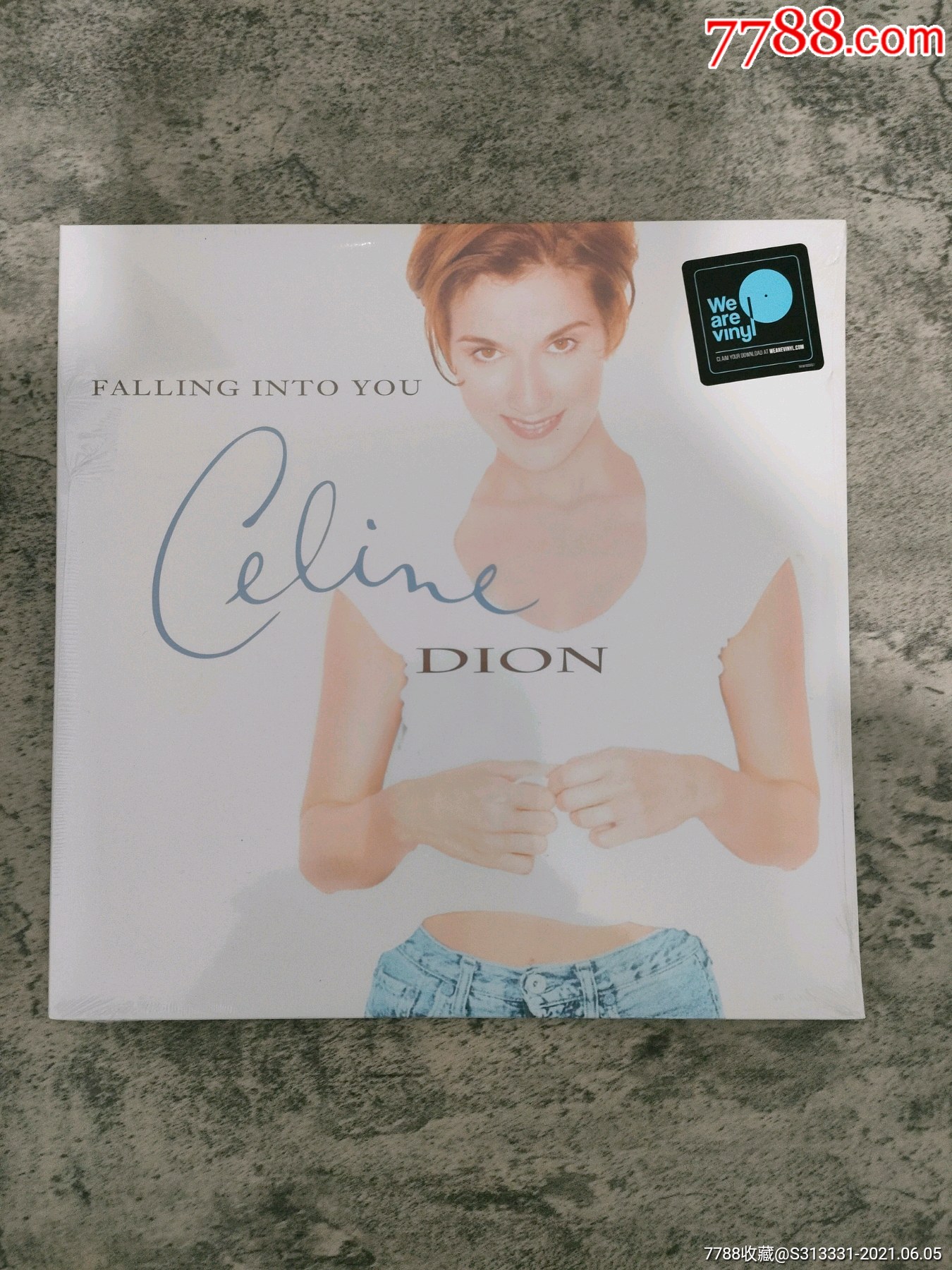 【现货】席琳迪翁celinedionfallingintoyou_老唱片/胶片_图片收藏