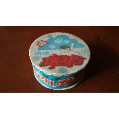 老粉盒，70年代清凉痱子粉盒(内含粉和粉扑)可做年代戏影视道具，怀旧摆件(se80648393)_7788收藏__收藏热线