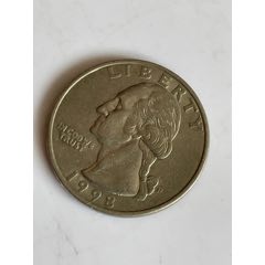 美国1998年华盛顿25美分硬币美国硬币(se80664438)_7788收藏__收藏热线