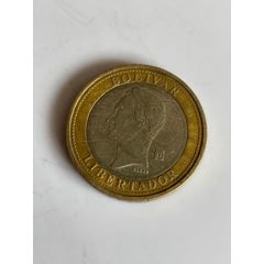 【特价】美洲委内瑞拉1玻利瓦尔硬币双色镶嵌币2007年外国硬币(se80664496)_7788收藏__收藏热线