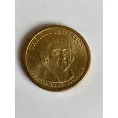 美国2007年1美元总统币托马斯·杰弗逊纪念币外国硬币(se80664801)_7788收藏__收藏热线