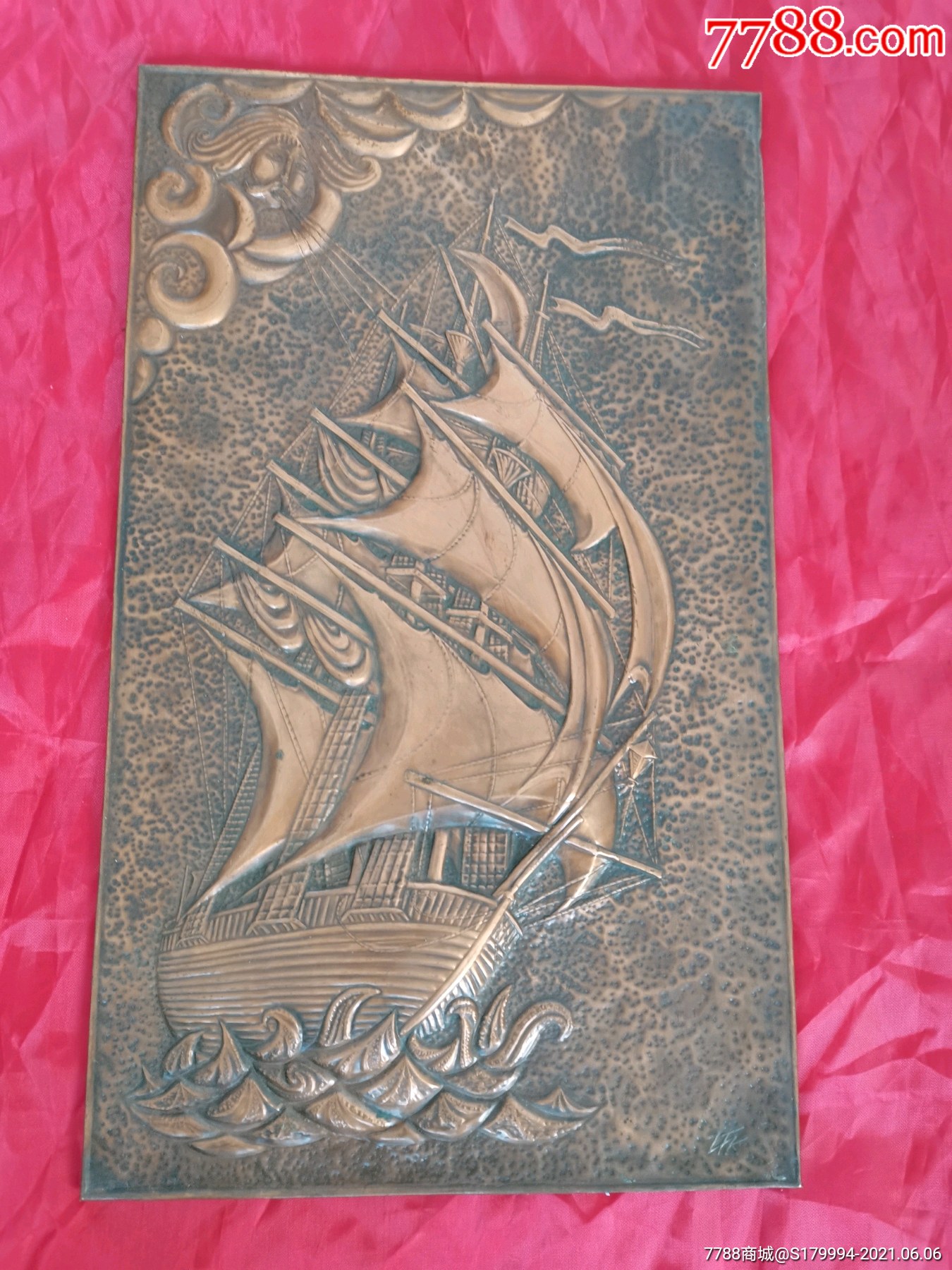 俄罗斯前苏联铜板画