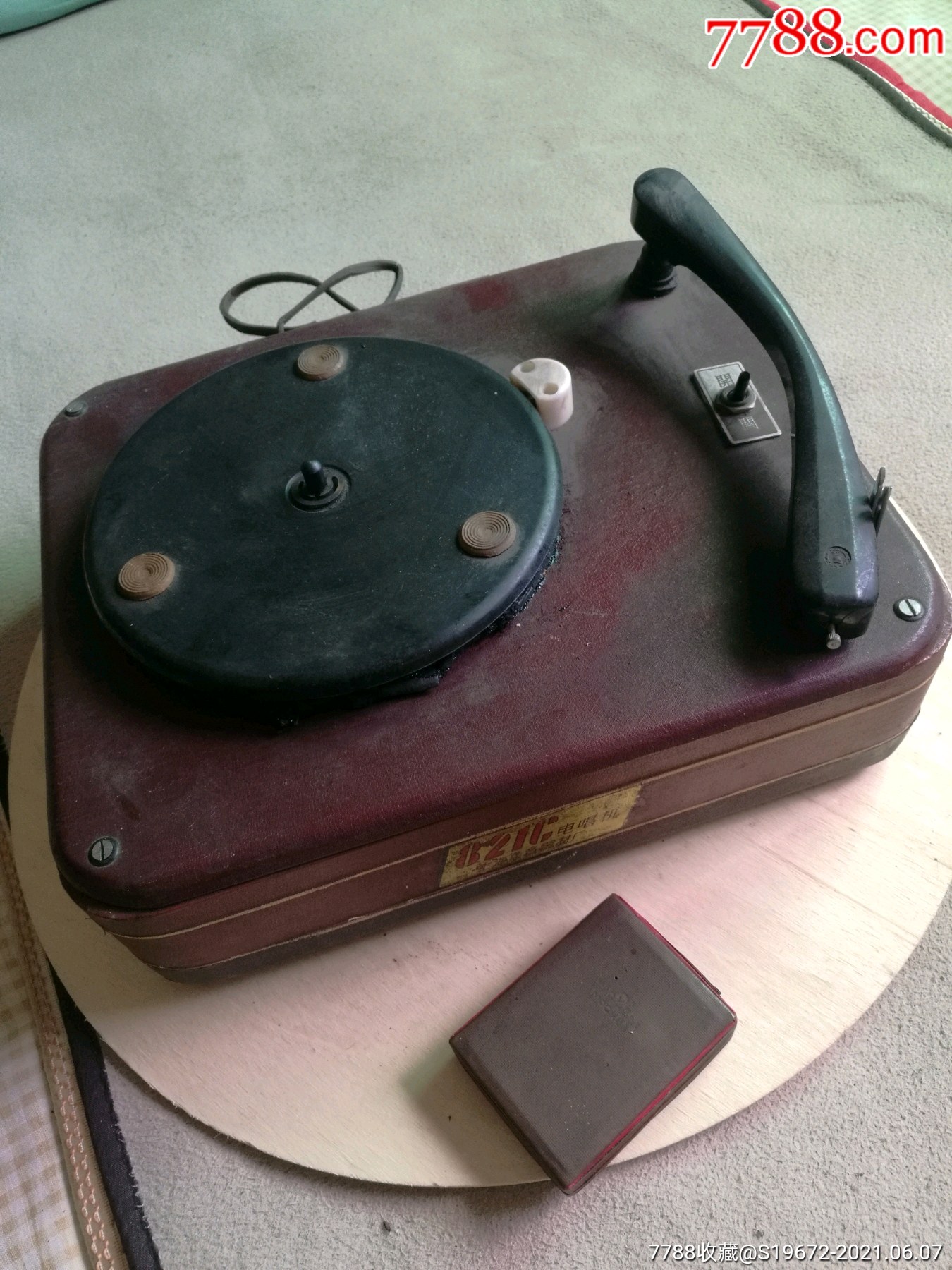 牌206电唱机8品￥30099老电唱机9品￥13099【中华206】牌电唱机