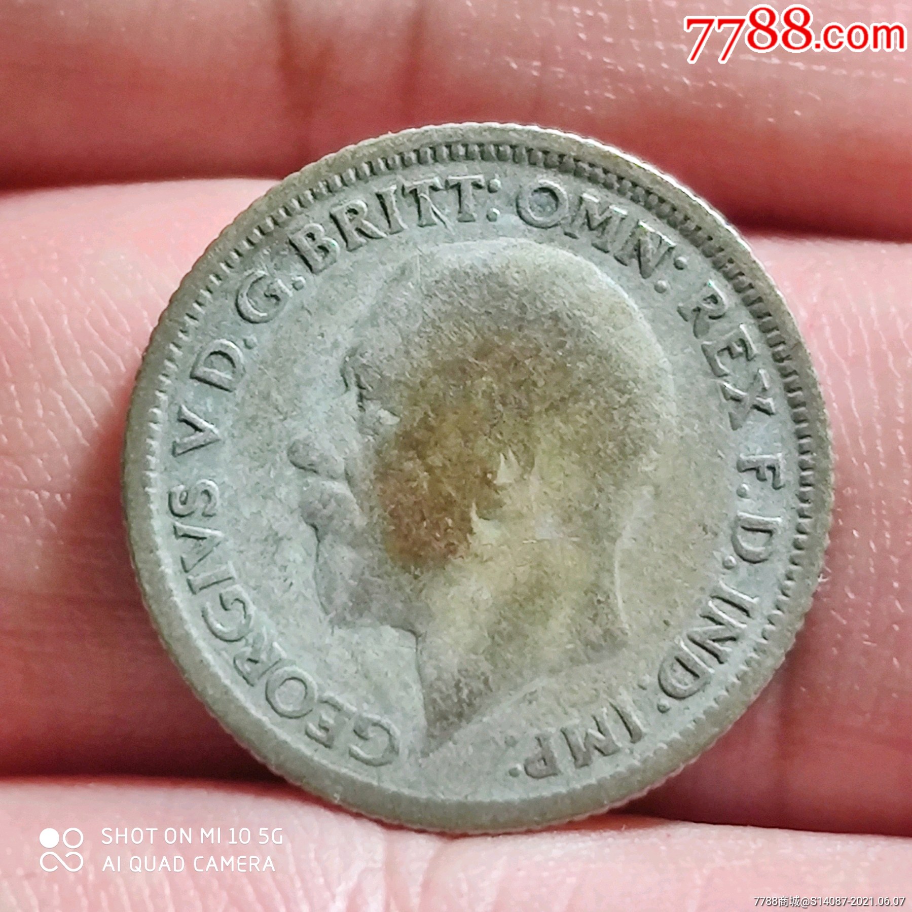 外币~1928年英国6便士银币-价格:20元-se80696036-外国钱币-零售-7788收藏__收藏热线