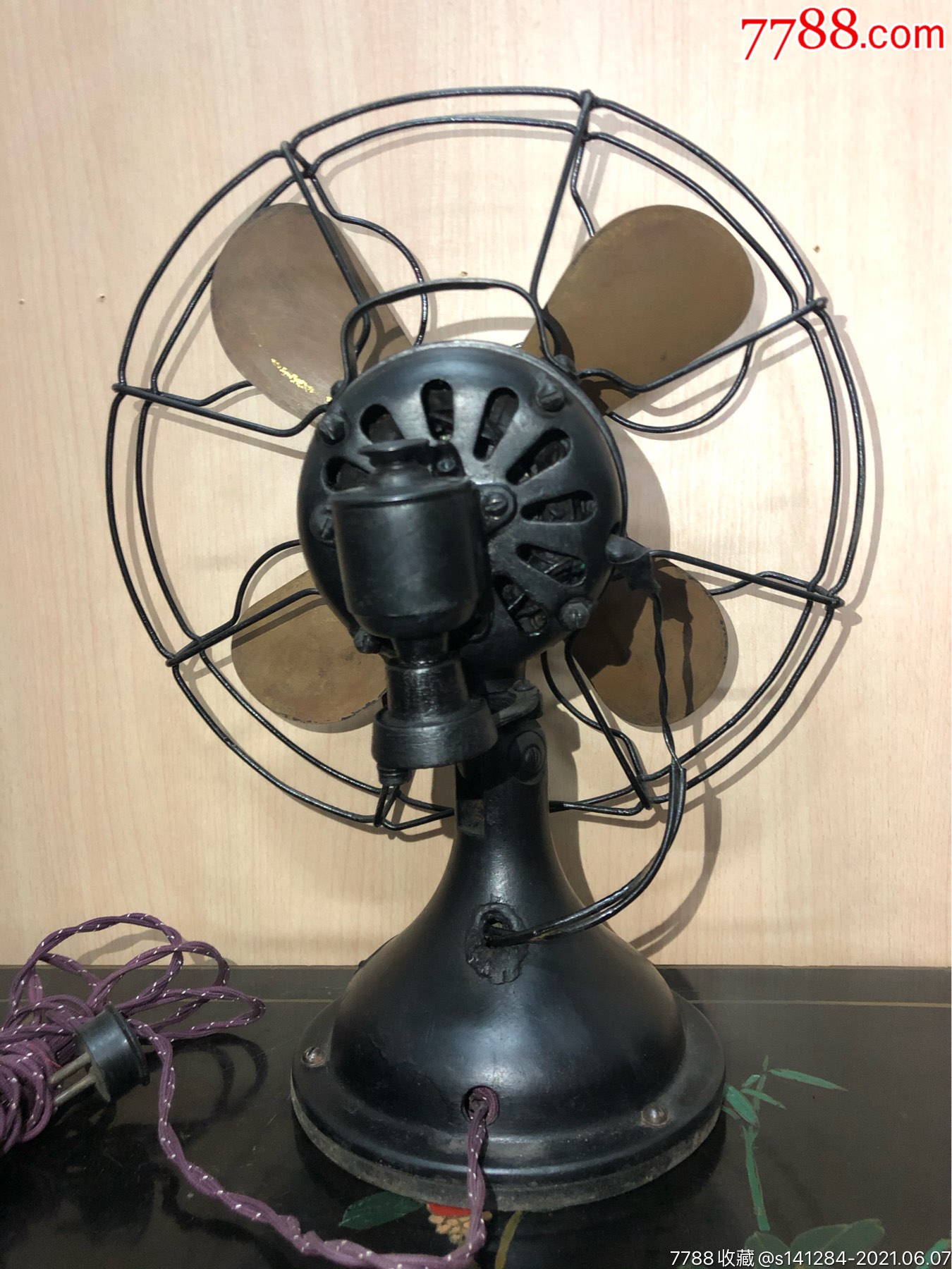 民国二战时期日本鬼子产芝浦老电扇