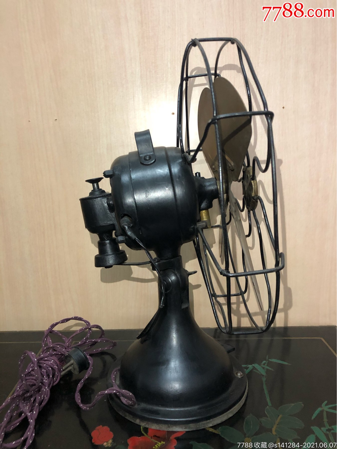 民国二战时期日本鬼子产芝浦老电扇