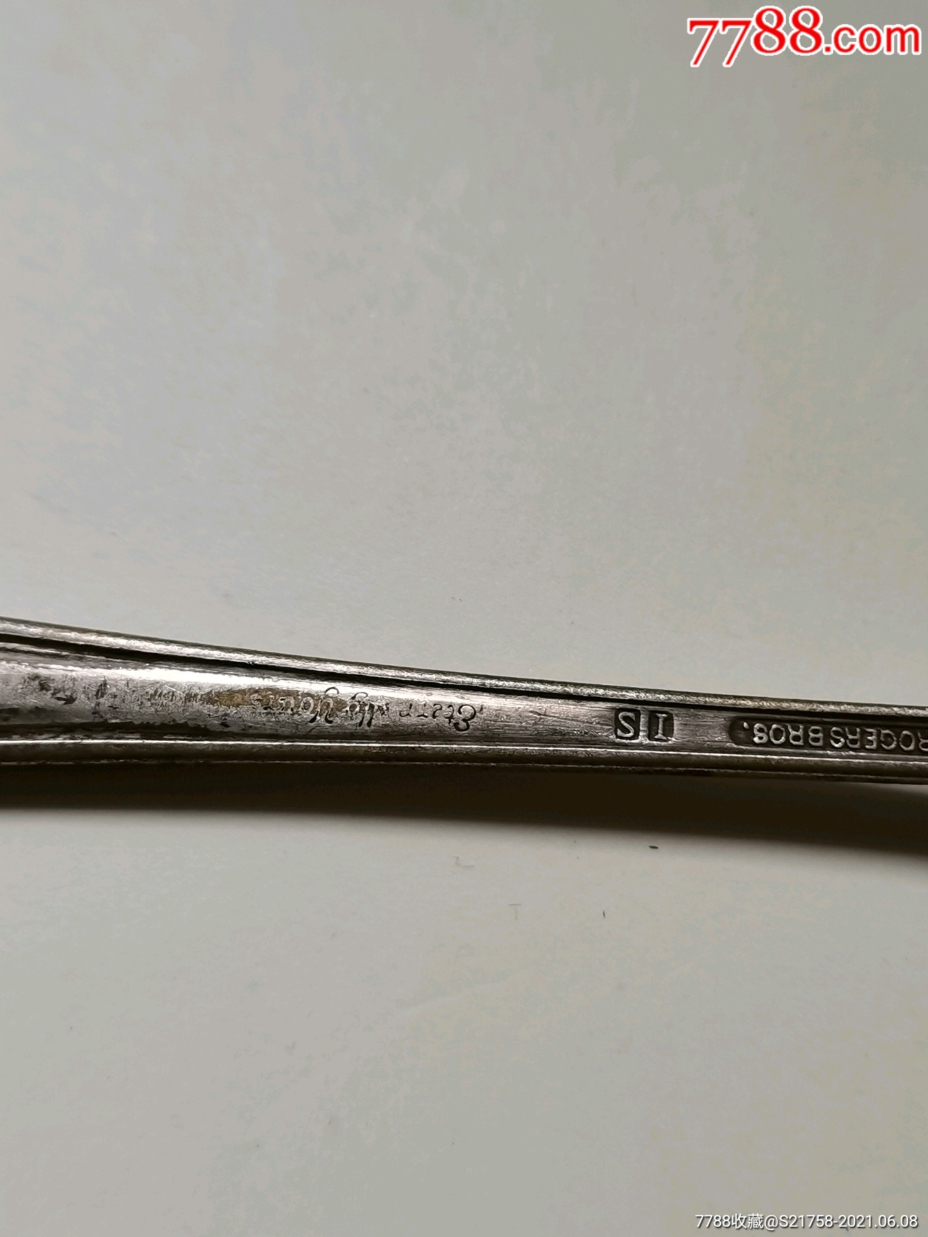 做工精细银勺子一把is.1847rogersbros_其他银器_第6张_7788字画网