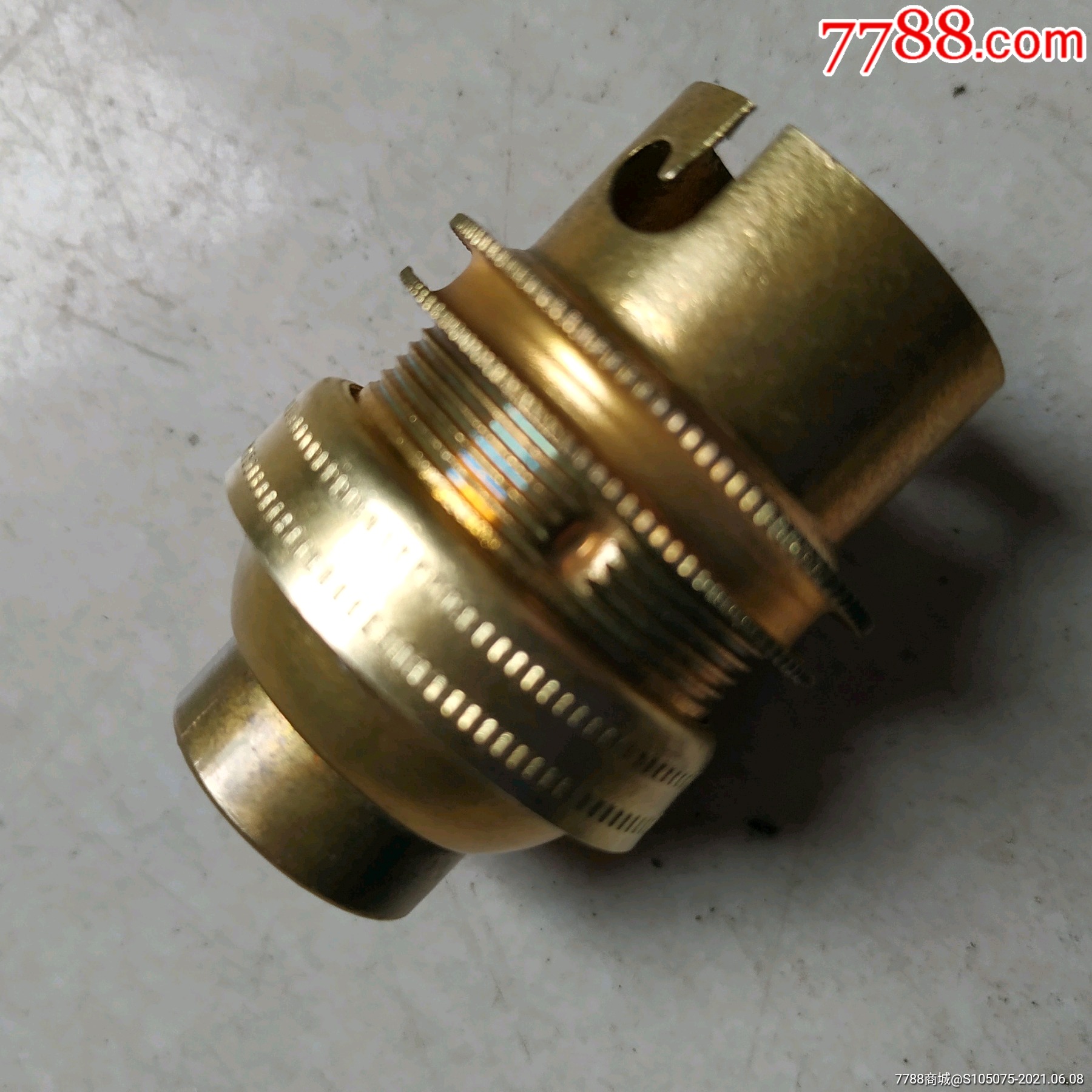 台灯￥2589品99vintage国外b22卡口铜灯头带开关￥709品99老式软