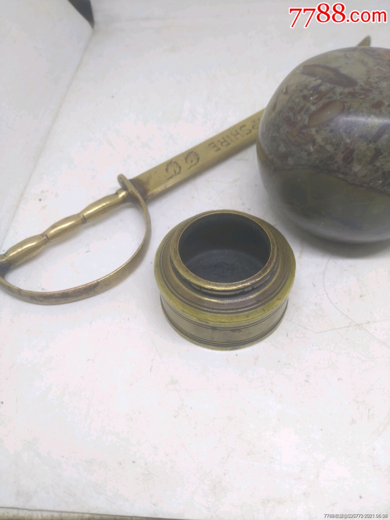 民国,厚胎,文房墨水瓶