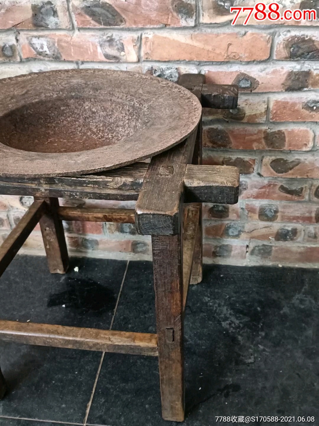 清代火盆架品相一流皮克好结实正常使用民俗老物件