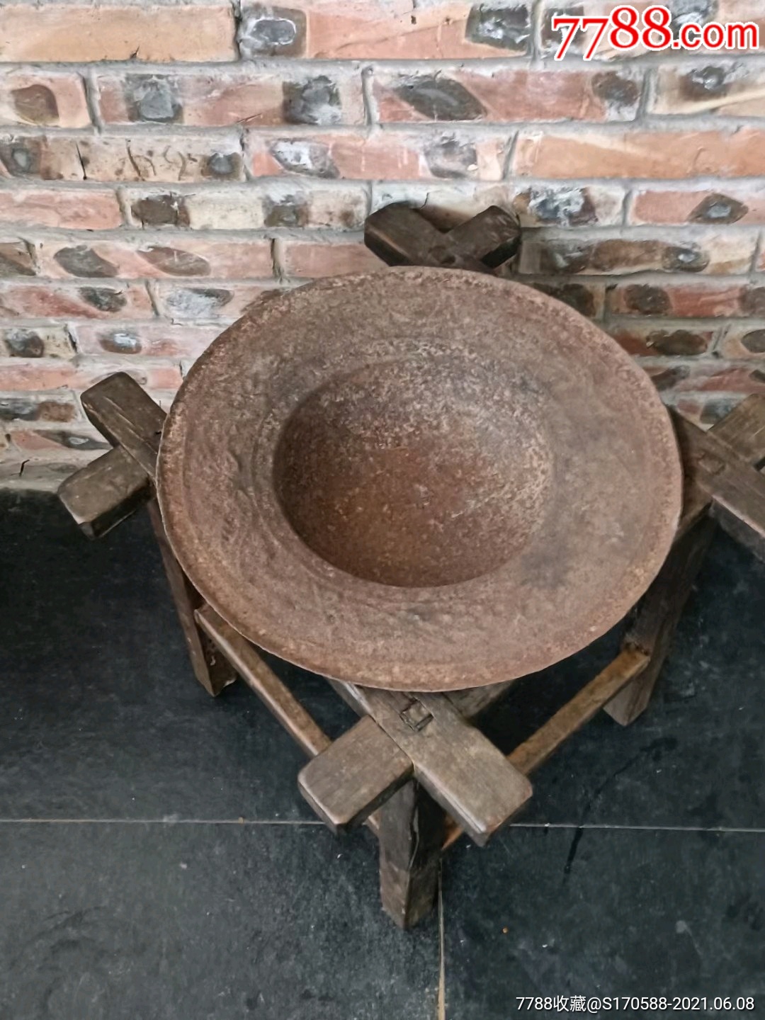 清代火盆架品相一流皮克好结实正常使用民俗老物件