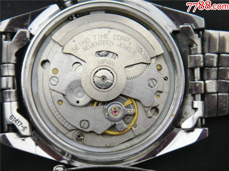 漂亮精工全自动男机械表机芯7009a